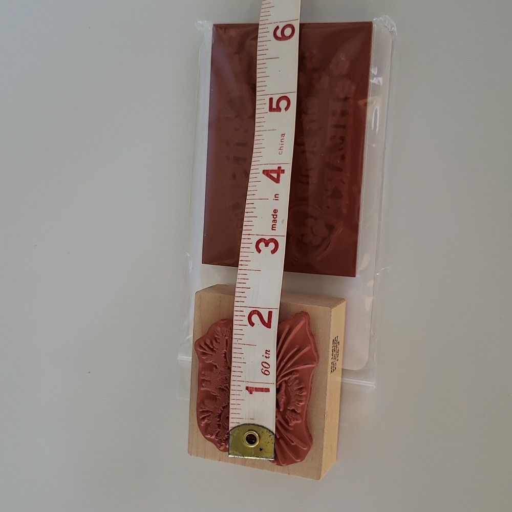 2 Stamps Cat Stamp Deep Red Cat Prints - Picture 7 of 9